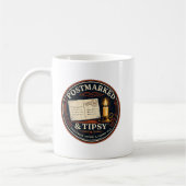 Postmarked & Tipsy Kaffeetasse (Links)
