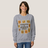 Postmarkiert in Pumpkin Gewürz-Shirt - Fall Postag Sweatshirt (Vorne ganz)