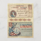 Postmarkierte Umschläge mit Kolumbien im Zivilen K Postkarte (Vorderseite)