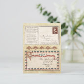 Postmarkierte Zivile Kriegsumschläge mit der Gewer Postkarte (Stehend Vorderseite)