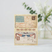Postmarkierte Zivile Kriegsumschläge mit der US-Fl Postkarte (Stehend Vorderseite)