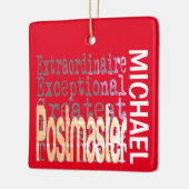 Postmeister Extraordinaire CUSTOM Keramikornament (Links)