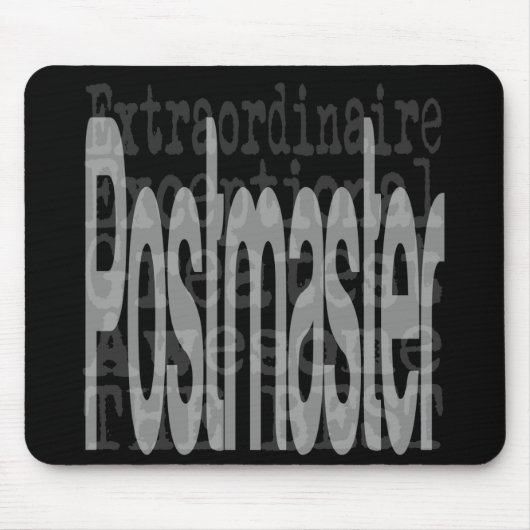 Postmeister Extraordinator Mousepad (Vorne)