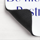 Postmeister-Mausunterlage Mousepad (Ecke)