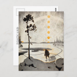 Postmen der Wildnis | Arthur Heming | Postkarte