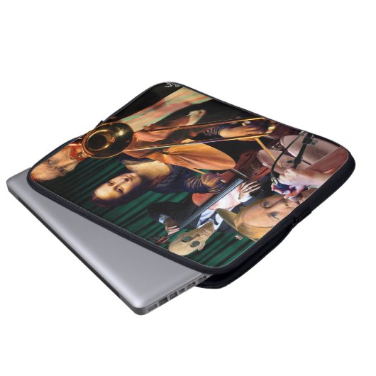 Postmodern Quartett Laptopschutzhülle (Vorne Knopf)