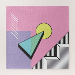 Postmoderne Geometrie: Abstrakte Zusammensetzung Puzzle