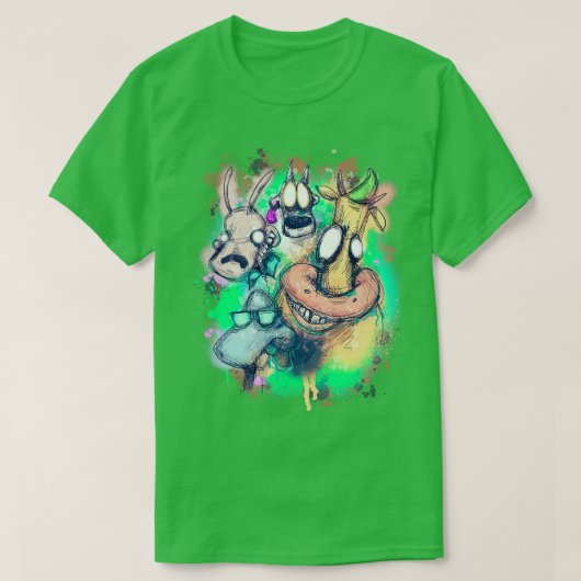 Postmoderne Leben T-Shirt (Design vorne)