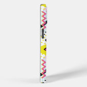 Postmoderne Memphis-Stilmuster Case-Mate iPhone Hülle (Rückseite / Rechts)