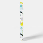 Postmoderne Memphis-Stilmuster Case-Mate iPhone Hülle (Rückseite / Links)