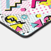 Postmoderne Memphis-Stilmuster Schreibtischunterlage (Ecke)