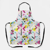 Postmoderne Memphis-Stilmuster Schürze (Vorderseite)