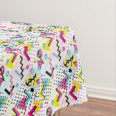 Postmoderne Memphis-Stilmuster Tischdecke (Beispiel)
