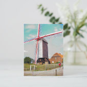 Postmühle in einem Betrieb Postkarte (Stehend Vorderseite)