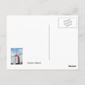 Postmühle in einem Betrieb Postkarte (Rückseite)