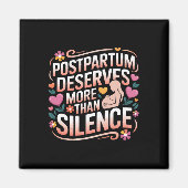 Postpartale Depression Mutter Mama Mütterliche Psy Magnet (Vorne)
