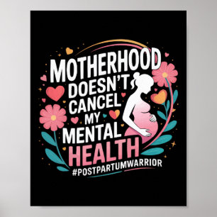 Postpartale Depression Mutter Mama Mütterliche Psy Poster
