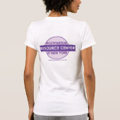 Postpartum Ressourcen-Mitte des NY Logo-T - Shirt (Rückseite)