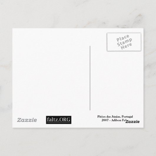 Postpitoes das Junias Modelo 2 Postkarte (Rückseite)