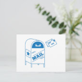 Postpost Postkarte (Stehend Vorderseite)