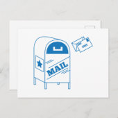 Postpost Postkarte (Vorne/Hinten)