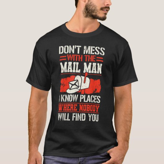 Postpostpostpostpostpostamt T-Shirt (Vorderseite)