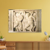 Postrestauriertafel Nr. VII von außen Leinwanddruck (Insitu (Wohnzimmer))