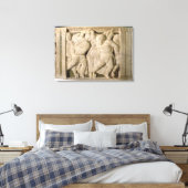 Postrestauriertafel Nr. VII von außen Leinwanddruck (Insitu (Schlafzimmer))