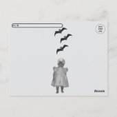 Postrossing Ghost-Kleinkind Postkarte (Rückseite)