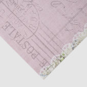 Postscript-Blume und Butterfly Seidenpapier (Ausschnitt)