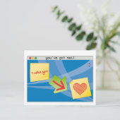 Postsendung Postkarte (Stehend Vorderseite)