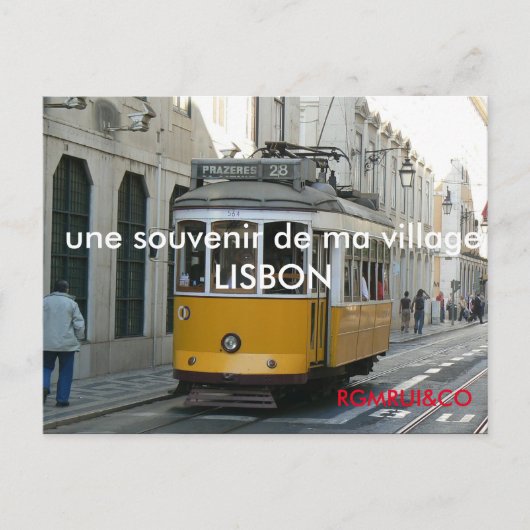 Postsendung Postkarte (Vorderseite)