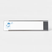 Postsendung Schreibtischnamensplakette (Vorderseite )