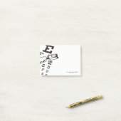 Poststelle Post-it Klebezettel (Auf Schreibtisch)