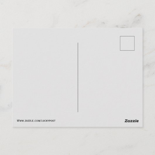 Poststelle Postkarte (Rückseite)