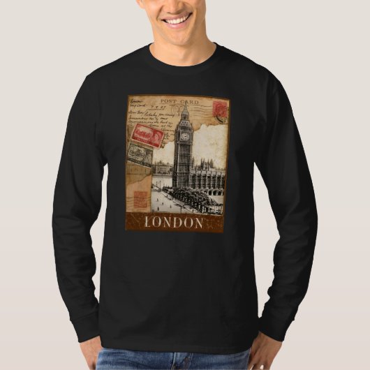 Poststempel, London T-Shirt (Vorderseite)