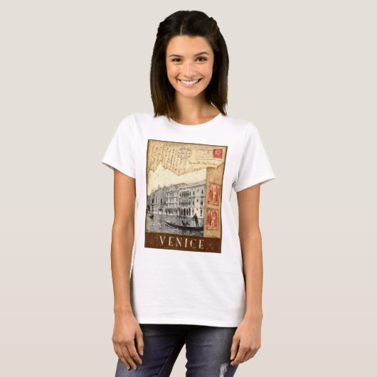 Poststempel, Venedig T-Shirt (Vorne ganz)