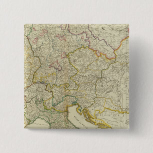Poststraßen Deutschland, Ungarn Button
