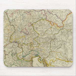 Poststraßen Deutschland, Ungarn Mousepad