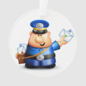 Postträger - Mailman Ornament (Vorderseite)