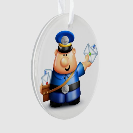 Postträger - Mailman Ornament (Vorderseite)