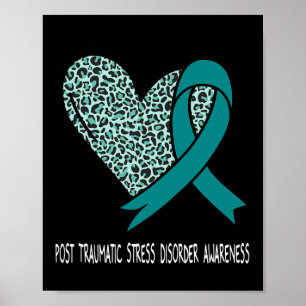Posttraumatische Belastungsstörung Ptsd Bewusstsei Poster