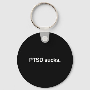 Posttraumatisches Stress Ptsd-Bewusstsein Schlüsselanhänger