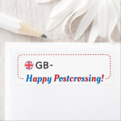 Postübergabe Postcard ID GB UK Postcrosser ラ ベ ル (Insitu)