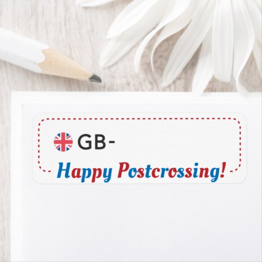 Postübergabe Postcard ID GB UK Postcrosser ラ ベ ル (Insitu)