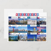 Postübergabe Postkarte (Vorne/Hinten)