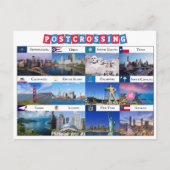 Postübergabe Postkarte (Vorderseite)