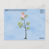 Postübergabe - Rosenfeld Postkarte (Rückseite)