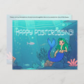Postübergang Mermaid - Postkarte (Vorne/Hinten)