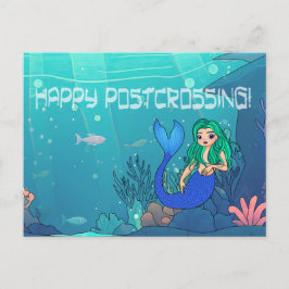 Postübergang Mermaid - Postkarte